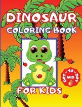 Dinosaur Coloring Book For Kids And Dot-To-Dot: Amazing coloring book and many funny dot-to-dot for kids girls boys. Theme Dinosaur