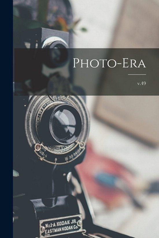Photo-era; v.49 - cover