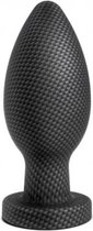 Spark - Siliconen Anaal Plug Carbon Fiber - Large