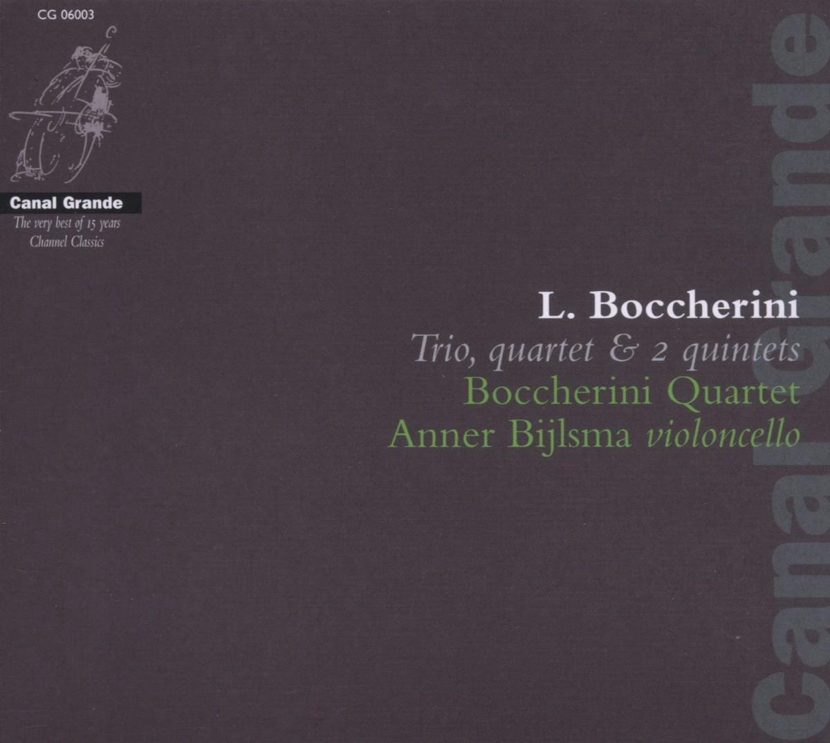 Trio, Quartet & Quintet (CD), Boccherini Quartet | CD (album) | Muziek ...