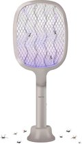 Mug Fly Bugs Swatter, USB Oplaadbaar, UV Licht. USB-oplaadbaar, Vliegenmepper 3000V, Elektrische helder uv-licht
