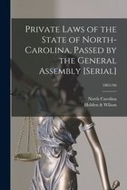 Private Laws of the State of North-Carolina, Passed by the General Assembly [serial]; 1865/66