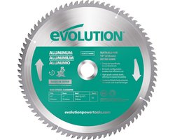 EVOLUTION - ZAAGBLAD ALUMINIUM - MS - 255 X 25.4 X 2.4 MM - 80 T