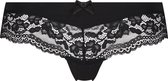 Hunkemöller Brazilian Onderbroek Valencia brasilian boxer - zwart - Maat 2XL