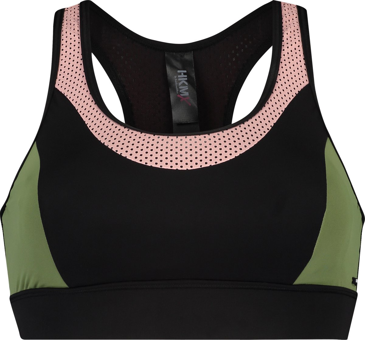 Hunkemöller Dames HKMX Sportbh Level 2 The Infinity - Groen - maat XS