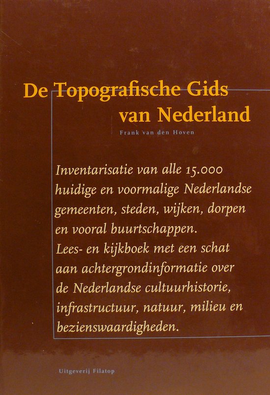 De topografische gids van Nederland