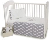 Baby beddengoed set Little Angel Clouds - 5 delige -  100% OEKO-TEX gecertificeerde katoen