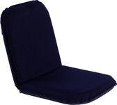 Comfort Seat Classic Regular Captains Blue - Verstelbaar Rugkussen -Intern Scharnierframe -40 Posities | Bekleding vervaardigd uit Sunbrella Solution Dyed Acryldoek -Galvaniseerd Intern Frame -Anti-slip onderzijde -Verplaatsbaar zitcomfort -Bootstoel