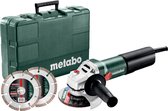 Bol.com Metabo WQ 1100-125 Set - Haakse slijper aanbieding