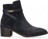 Tommy Hilfiger  - Branding Suede Mid Boot - Blue - 41