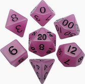 Dobbelsteen - Glow in the dark Purple dobbelstenen voor o.a. Dungeons & Dragons