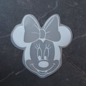 Minni Mouse heat transfer reflective voor kleding | Disney sticker | strijkapplicatie reflecterend voor t-shirt, trui, hoodie, sweater | DIY custom kleding kids | zelf aanbrengen met strijkij
