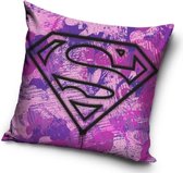 Superman Sierkussens - Kussen - 40 x 40 inclusief vulling - Kussen van Polyester - KledingDroom®