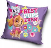 Paw Patrol, Skye en Everst Sierkussens - Kussen - 40 x 40 inclusief vulling - Kussen van Polyester - KledingDroom®