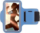 Hoesje iPhone 11 - Sportband Hoesje - Sport Armband Case Hardloopband Turquoise