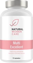 Natural Women Care - Multi Excellent - Multi vitamine - extra hoog gedoseerd - vitamine - mineralen - kruiden