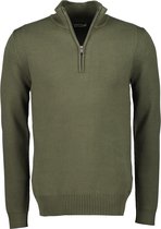 Half-Zip Trui Dark Army Groen (405434 - 524)