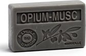 Handzeep-La Maison du Savon de Marseille - Arganolie - Tegen Droge Huid  - Biologisch - Marseille Zeep - 4 x 100gr. - Opium Musk - Huidverzorging