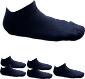 Embrator mannen Sneakersokken 6-paar donkerblauw One Size