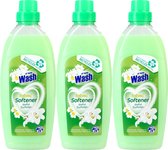 At Home Wash Wasverzachter Joyful Summer 2,25L - 60 wasbeurten (3 x 750ml) - voordeelverpakking