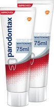 Parodontax Whitening - Tandpasta - tegen bloedend tandvlees - 2x75 ml