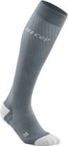 CEP Run Ultralight Socks Grijs/Licht Grijs