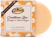 Beesha Conditioner Bar Orange & Warm Ginger | 100% Plasticvrije en Natuurlijke Verzorging | Vegan, Sulfaatvrij en Parabeenvrij | CG Proof