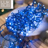 Blauwe kerstverlichting - 320 LED Blauw - kerstboomverlichting- voor binnen en buiten - 32 meter - bomen tot 400cm - Luksus®