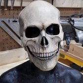 Skelet schedel masker latex.