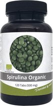 Nutrikraft Spirulina Tabletten 500mg 120 tabs - Biologisch gecertificeerd