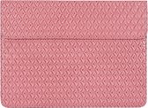 Laptophoes 13 Inch MS – Macbook Pro 13 Inch case 2016-2020 – Macbook Air 2018-2020 Case – Laptop Sleeve – Ruit Roze