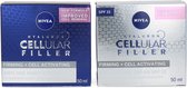 Nivea Cellular Filler Firming + Cell Activating Dagcrème & Nachtcrème - 2 x 50 ml (licht beschadigd doosje)