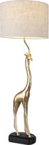 Tafellamp - Lamp - Lampjes - Tafellamp Slaapkamer - Lampen Giraffe - Goud - 85 cm hoog