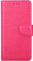 Bookcase Huawei P10 hoesje - Roze Met Card Houder