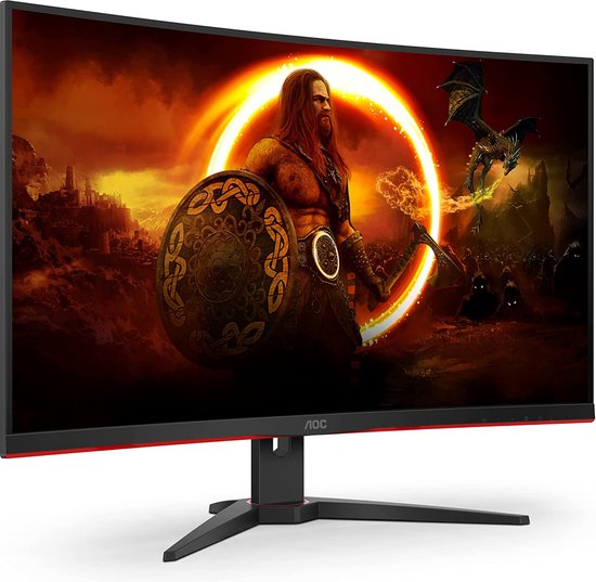 AOC C32G2ZE - Full HD Curved Gaming Monitor - 240hz - 32 Inch