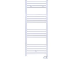 Bally Handdoekradiator Elektrisch Op 220V 1200x500mm 695 Watt Wit