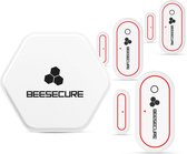 6 stuks BeeSecure Deur Raam Sensor pakket| Zigbee Smart Home-“Secure@Home”| Magnetische contactsensor| Werkt met BEE-HUB Home Center en andere BeeSecure Dives| Afstandsbediening in APP
