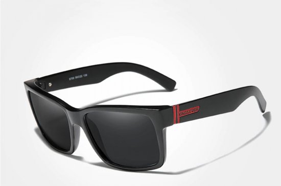 Kingseven zonnebril - UV400 - Gepolariseerd - Mat Zwart - Blackstar - Z1901
