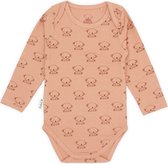 CuteLY KOALA PRINT Baby Romper Rust Pink/Rose