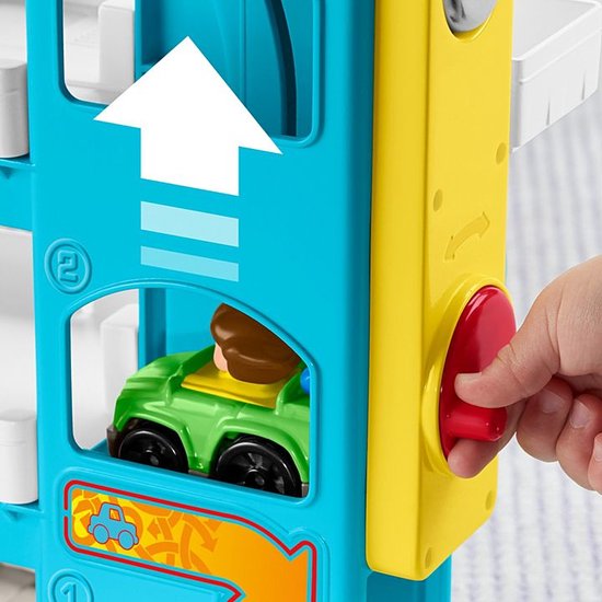 Fisher-Price Little People Leerzame Garage met Lichtjes Fisher-Price Little People Leerzame Garage met Lichtjes