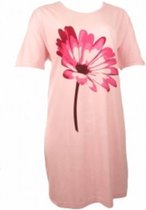 Funderwear Bigshirt flower Pink 2XL/3Xl