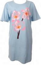 Funderwear Bigshirt flower blue 2XL/3Xl