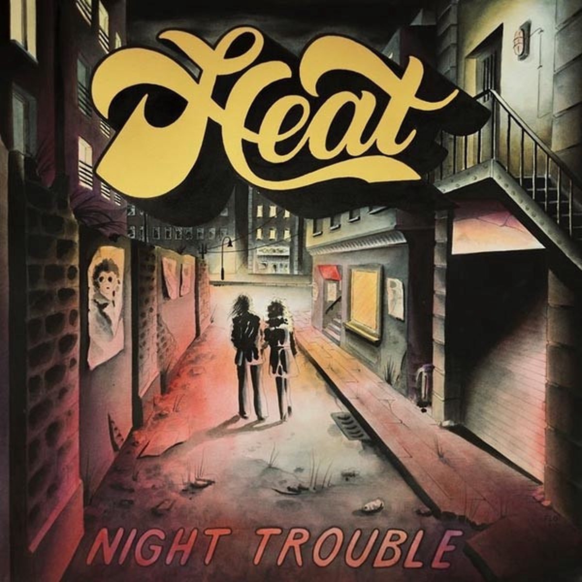 Heat (Germany) - Night Trouble (LP)