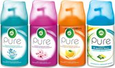 AirWick Freshmatic Pure Mix Pakket -  Citrus / Pure Cotton / Pure Honeydew & Cucumber / Mango Splash / Pure Kersenbloem