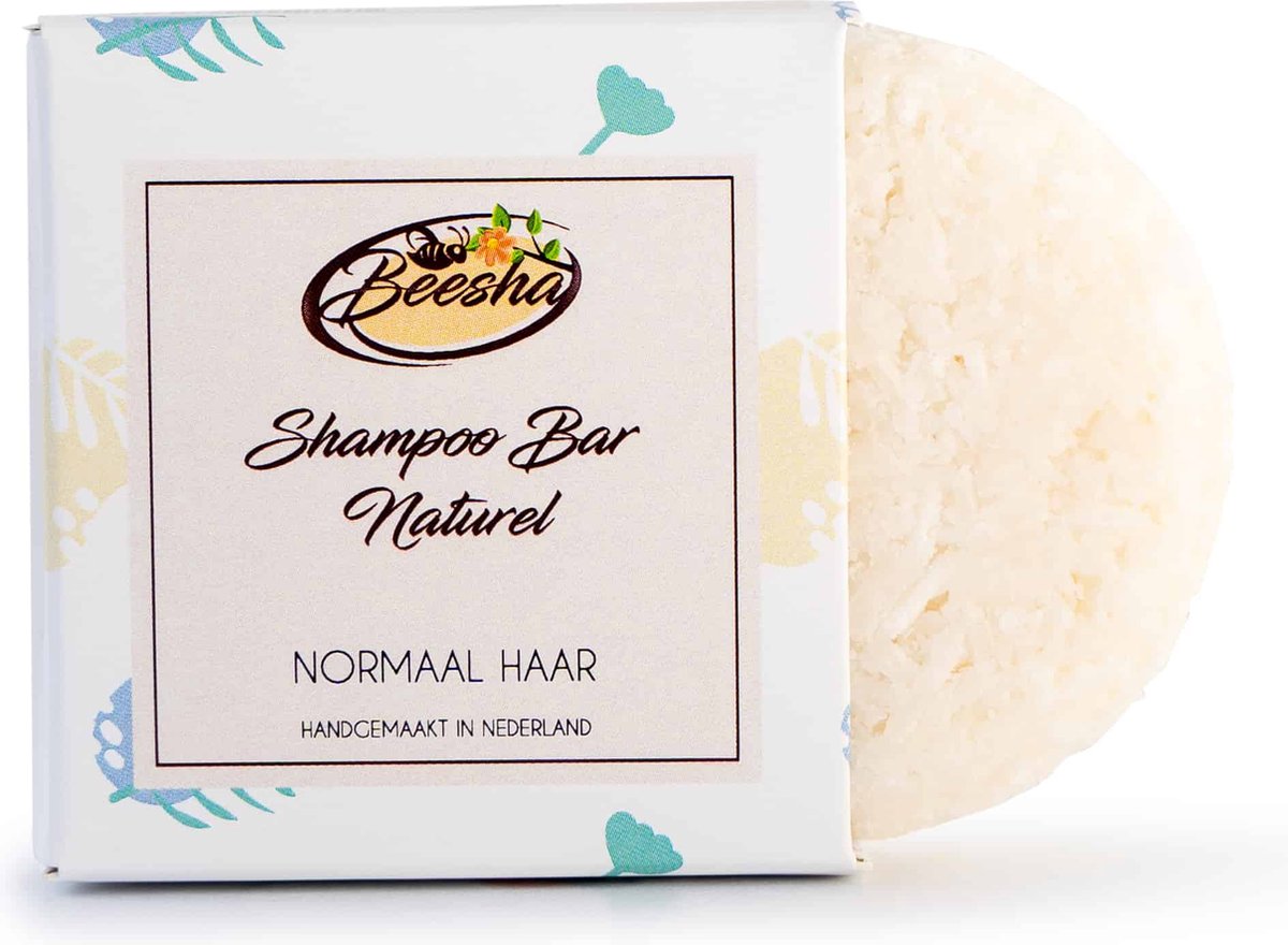 Beesha - Shampoo Bar Naturel - Vegan - Sulfaatvrij - Parabeenvrij - CG Proof