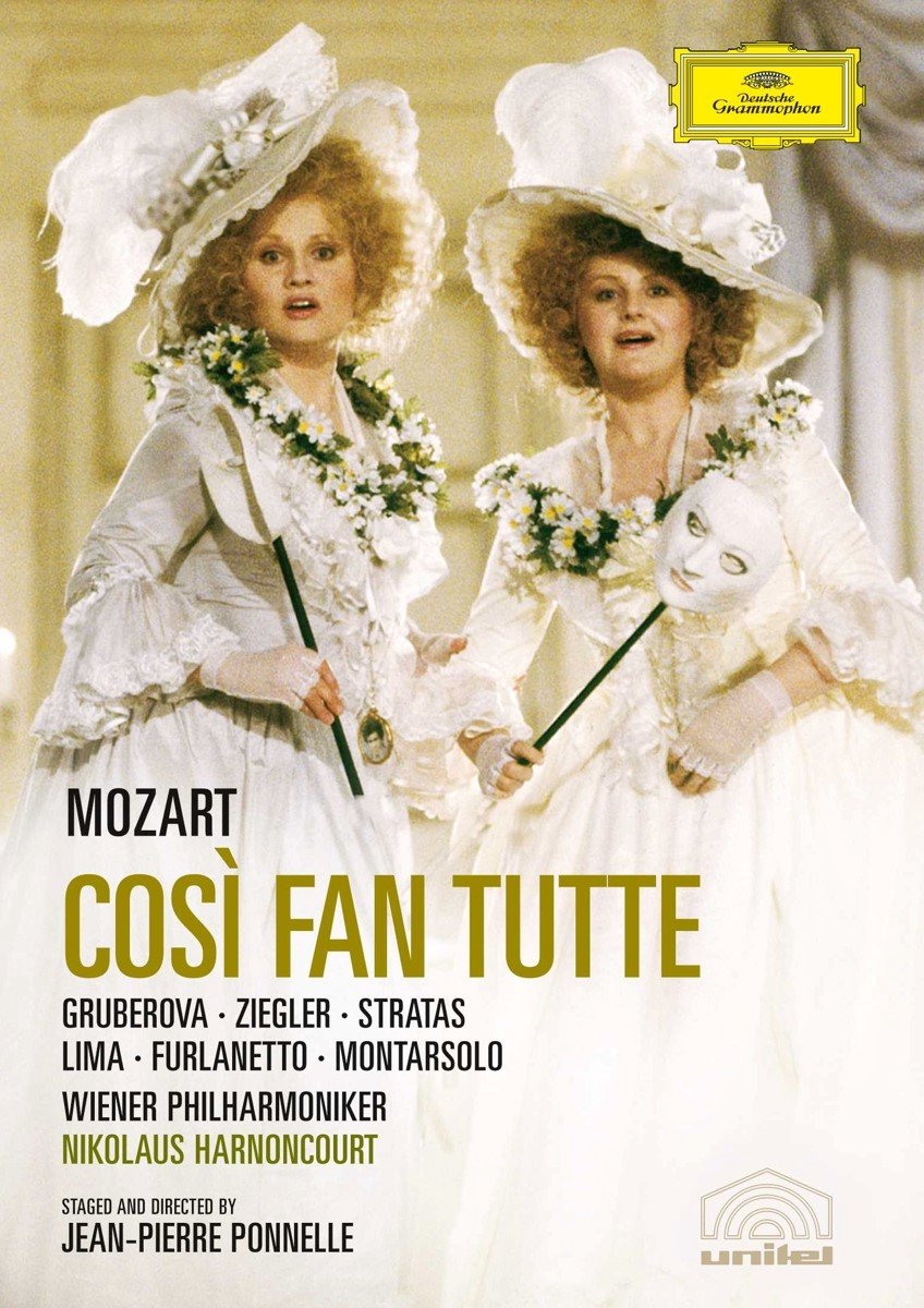 Edita Gruberova, Delores Ziegler, Teresa Stratas - Mozart: Cosi Fan Tutte (2 DVD) (Complete)