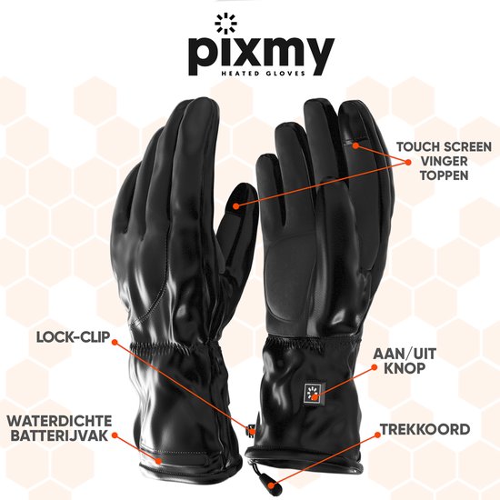 PIXMY® - PULE-7.4v SS2122 - Verwarmde Handschoenen – PULE-7.4v Size S/M - 2  Oplaadbare... | bol.com