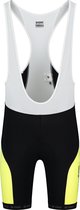 Onda Printed Minho Bib Shorts  Fietsbroek - Maat L  - Mannen - zwart - geel - wit