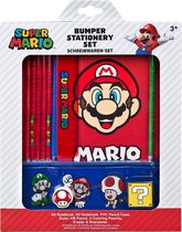 Super Mario Mega Fancy Schrijfwaren 12 delig set