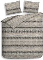 Premium Luxe Flanel Eenpersoons Dekbedovertrek Aalbertus | 140x200/220 | Warm En Hoogwaardig | Ideaal Tegen De Kou | Inclusief 1 Kussensloop